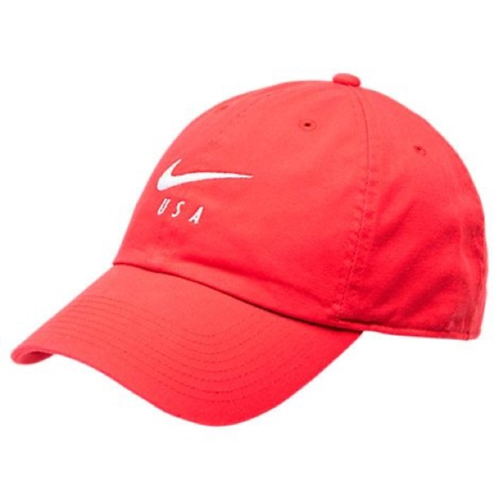 Nike Red Heritage USA Baseball Hat